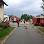 Besuch des Kindergarten bei der Feuerwehr am 23.07.2015