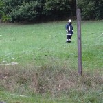Alarmübung am 26.09.2015 in Haselbach Anwesen Völk