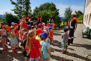Übung im Kindergarten Haus i. W. am 08.Juli 2016