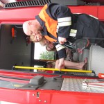 Besuch des Kindergarten bei der Feuerwehr am 23.07.2015