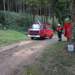 Alarmübung am 26.09.2015 in Haselbach Anwesen Völk
