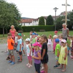 Besuch des Kindergarten bei der Feuerwehr am 23.07.2015