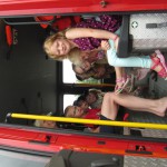 Besuch des Kindergarten bei der Feuerwehr am 23.07.2015