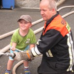 Besuch des Kindergarten bei der Feuerwehr am 23.07.2015
