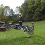 Alarmübung am 26.09.2015 in Haselbach Anwesen Völk