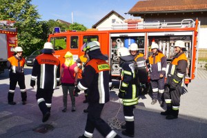 Übung im Kindergarten Haus i. W. am 08.Juli 2016
