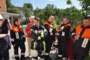 Übung im Kindergarten Haus i. W. am 08.Juli 2016