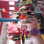 Besuch des Kindergarten bei der Feuerwehr am 23.07.2015