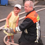 Besuch des Kindergarten bei der Feuerwehr am 23.07.2015