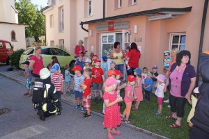 Übung im Kindergarten Haus i. W. am 08.Juli 2016