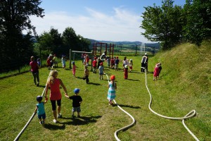 Übung im Kindergarten Haus i. W. am 08.Juli 2016