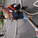 Besuch des Kindergarten bei der Feuerwehr am 23.07.2015