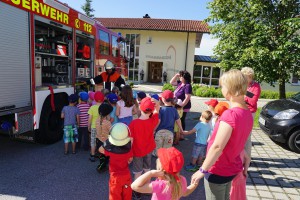 Übung im Kindergarten Haus i. W. am 08.Juli 2016