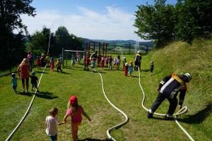 Übung im Kindergarten Haus i. W. am 08.Juli 2016