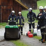 Alarmübung am 26.09.2015 in Haselbach Anwesen Völk