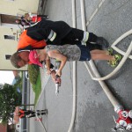 Besuch des Kindergarten bei der Feuerwehr am 23.07.2015