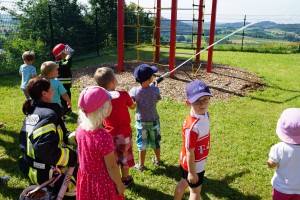 Übung im Kindergarten Haus i. W. am 08.Juli 2016