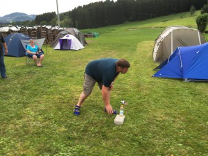 2. Kinder- und Jugendtag mit Lagerfeuer und Zelten