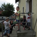 Besuch des Kindergarten bei der Feuerwehr am 23.07.2015