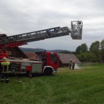 Alarmübung am 26.09.2015 in Haselbach Anwesen Völk