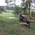 Alarmübung am 26.09.2015 in Haselbach Anwesen Völk