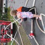 Besuch des Kindergarten bei der Feuerwehr am 23.07.2015