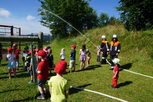 Übung im Kindergarten Haus i. W. am 08.Juli 2016